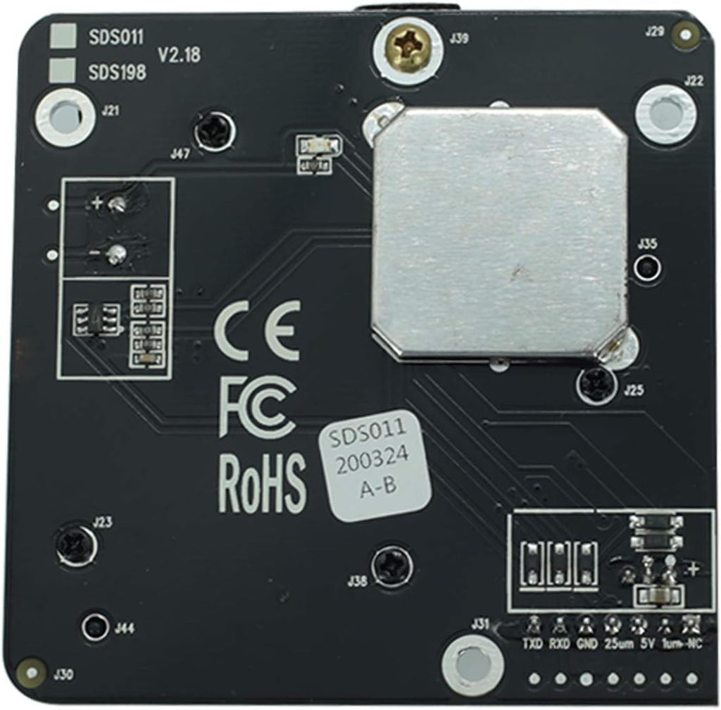 SDS011 cu adaptor USB-UART pentru conectare directă la calculator sau Raspberry Pi