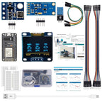 Kit Stație Meteo ESP8266 cu Senzori Temperatură, Umiditate, Presiune și Afișaj OLED
