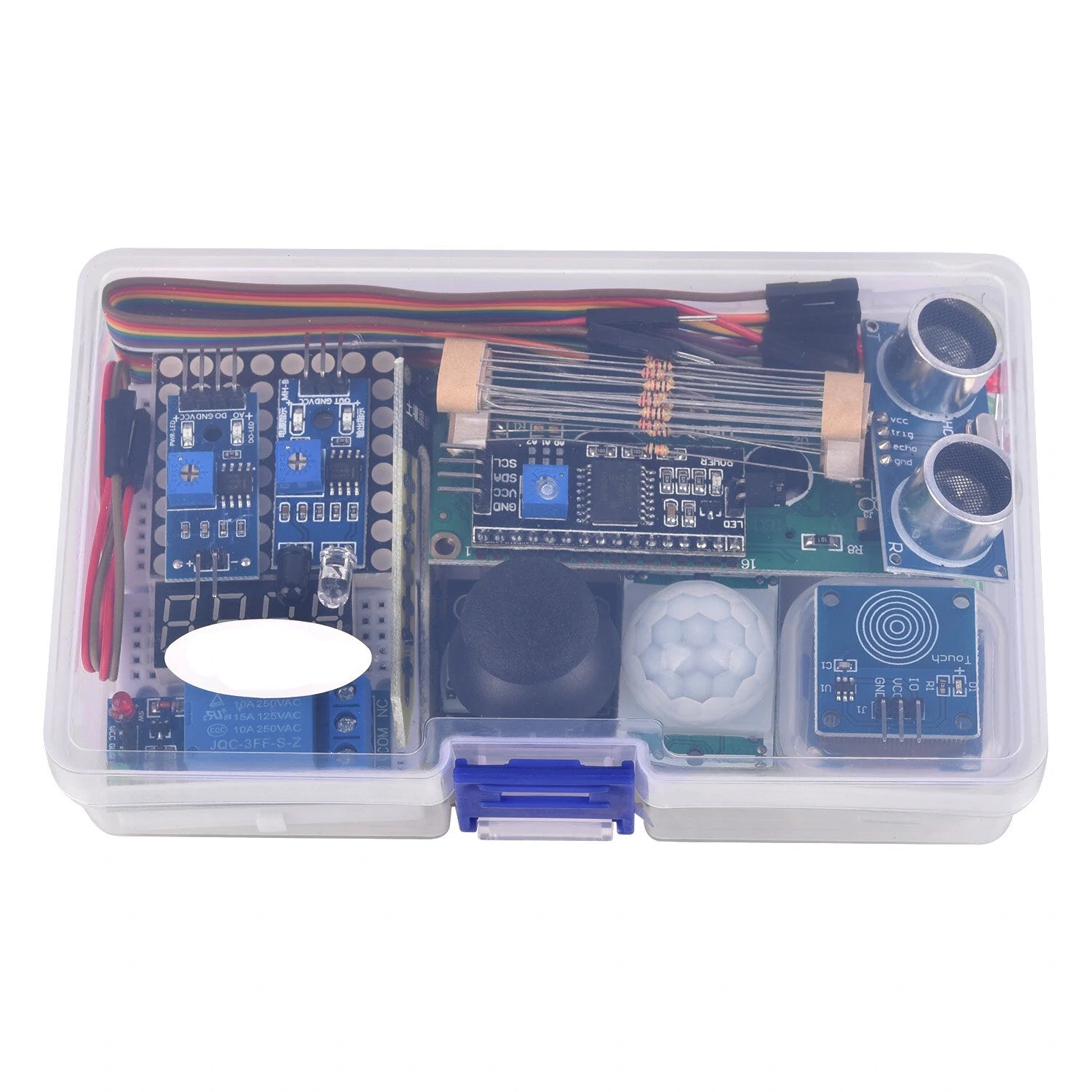 Kit 18 Module și Senzori pentru Arduino Uno R3 cu OLED 0.96 și LCD 1602