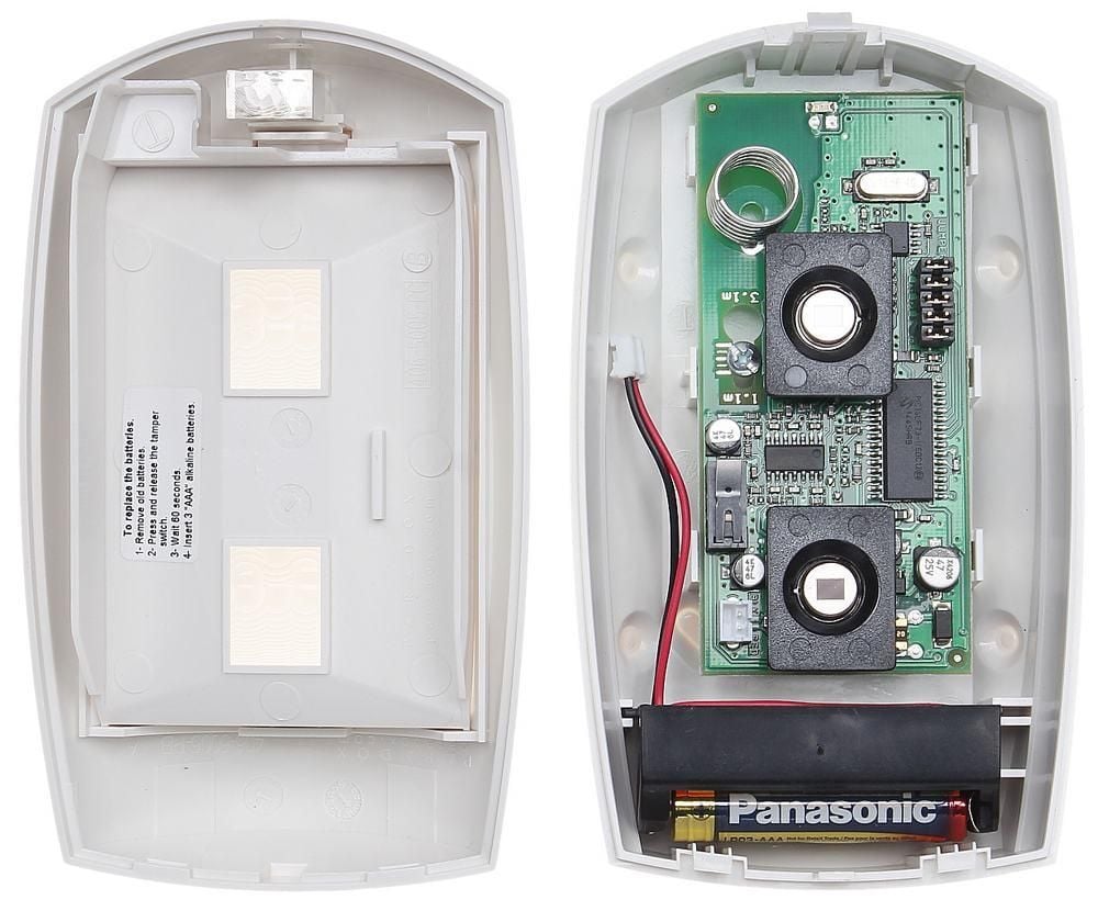 Senzor de miscare wireless Paradox PMD75, PIR digital dual-optic, imunitate animale 40 kg, Magellan