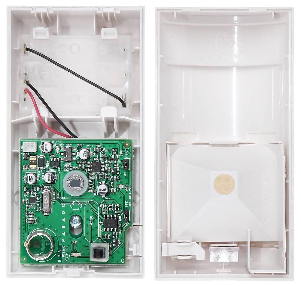 Senzor de miscare wireless Paradox PMD2P, PIR analogic, imunitate la animale 18 kg, pentru Magellan