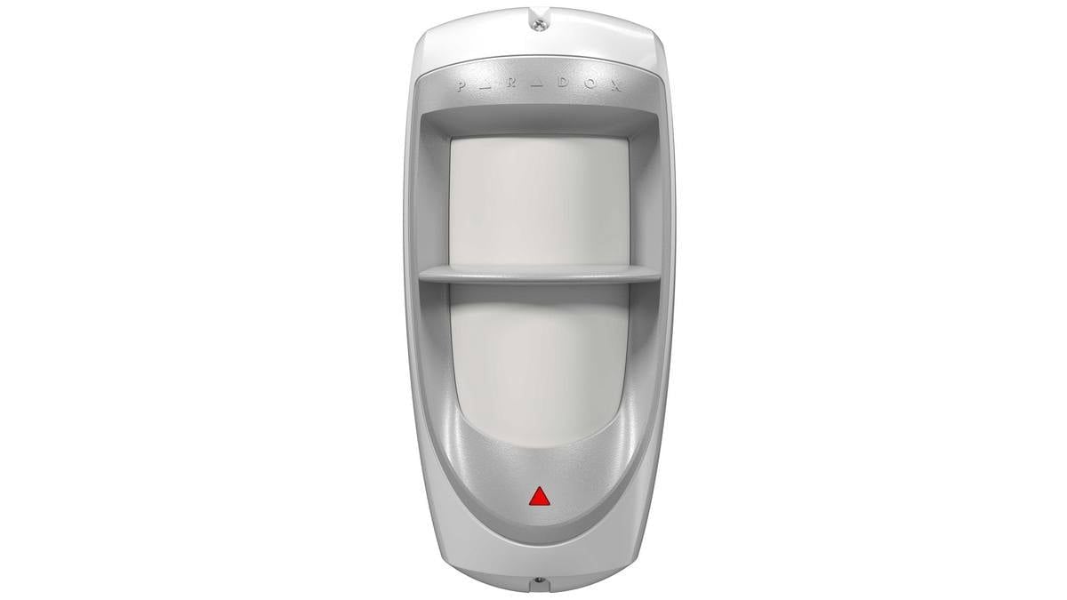 Senzor de miscare exterior Paradox DG85, PIR dual digital, imunitate la animale 40 kg, fara suport