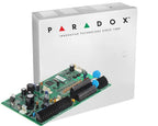 Centrala alarma Paradox Spectra SP7000 cu tastatura touchscreen TM70, cutie si traf, 16 zone