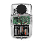 Sirena wireless de exterior Paradox SR230 cu flash stroboscopic, 100 dB, IP54, pe baterii, Magellan