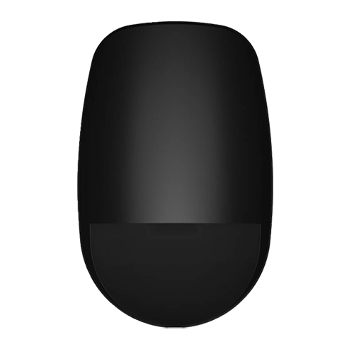 Detector de miscare PIR wireless Hikvision AX PRO DS-PDP15P-EG2-WE negru, 15 m, imunitate animale