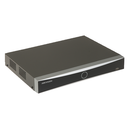 NVR 4 canale Hikvision AcuSense DS-7604NXI-K1, pana la 12MP, 1 HDD 10 TB, HDMI 4K, rack, H.265