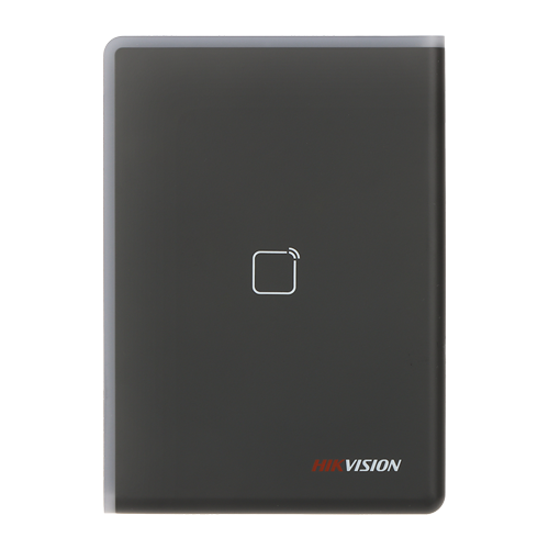 Cititor de proximitate Hikvision DS-K1108AM pentru cartele Mifare 13.56 MHz, Wiegand 26/34, IP65