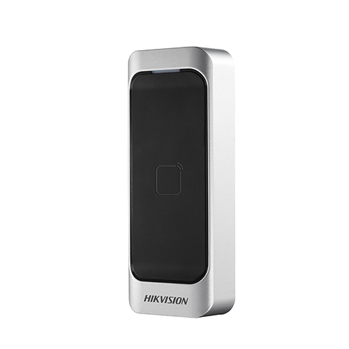 Cititor de proximitate Hikvision DS-K1107AM pentru cartele Mifare 13.56 MHz, Wiegand, tamper, IP65