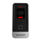 Cititor control acces Hikvision DS-K1201AMF cu card Mifare 13.56 MHz si amprenta, 5.000 amprente