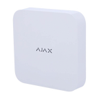 NVR Ajax cu 16 canale alb, camere IP pana la 4K, ONVIF si RTSP, 1 HDD de 16 TB, Ethernet, H.265