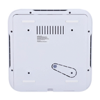 NVR Ajax cu 16 canale alb, camere IP pana la 4K, ONVIF si RTSP, 1 HDD de 16 TB, Ethernet, H.265