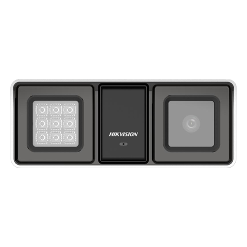Camera analogica HD bullet 2MP Hikvision DS-2CE18D0T-LFS, lentila 2.8 mm, IR si lumina alba 60 m
