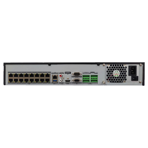 NVR 32 canale Hikvision AcuSense DS-7732NXI-K4-16P, pana la 12MP, 16 porturi PoE, alarma, HDMI 4K