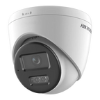 Camera IP turret 4K Hikvision DS-2CD1383G2-LIUF, lentila 2.8 mm, IR si lumina alba 30 m, microfon