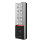 Terminal control acces Hikvision DS-K1T805MBFWX, amprenta, card Mifare, PIN, Bluetooth, Wi-Fi, IP65