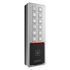 Terminal control acces Hikvision DS-K1T805MBFWX, amprenta, card Mifare, PIN, Bluetooth, Wi-Fi, IP65