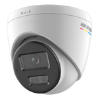 Camera IP turret 2MP Hikvision DS-2CD1327G2H-LIU, lentila 2.8 mm, IR si lumina alba 30 m, microfon
