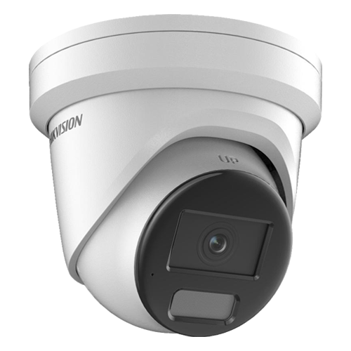 Camera IP turret 4MP Hikvision AcuSense DS-2CD2346G2H-IU, lentila 2.8 mm, IR 30 m, microfon