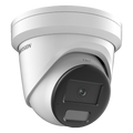 Camera IP turret 4MP Hikvision AcuSense DS-2CD2346G2H-IU, lentila 2.8 mm, IR 30 m, microfon