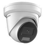 Camera IP turret 4MP Hikvision AcuSense DS-2CD2346G2H-IU, lentila 2.8 mm, IR 30 m, microfon