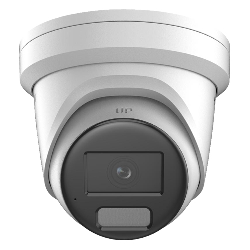 Camera IP turret 4MP Hikvision AcuSense DS-2CD2346G2H-IU, lentila 2.8 mm, IR 30 m, microfon