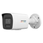 Camera IP bullet 2MP Hikvision DS-2CD1027G2H-LIU, lentila 2.8 mm, IR si lumina alba 30 m, microfon