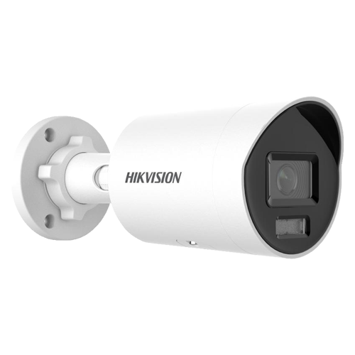 Camera IP bullet 4MP Hikvision AcuSense DS-2CD2046G2H-IU, lentila 2.8 mm, IR 40 m, microfon