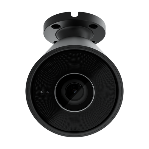 Camera IP bullet 5MP Ajax BulletCam neagra, lentila 2.8 mm, IR 35 m, microfon, microSD, PoE