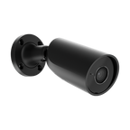 Camera IP bullet 4K Ajax BulletCam neagra, lentila 2.8 mm, IR 35 m, microfon, microSD, PoE