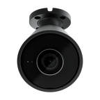 Camera IP bullet 4K Ajax BulletCam neagra, lentila 2.8 mm, IR 35 m, microfon, microSD, PoE