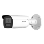Camera IP bullet 4K Hikvision DS-2CD2T87G2H-LI, lentila 4 mm, IR si lumina alba 60 m, microSD