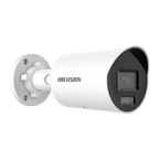 Camera IP bullet 4MP Hikvision DS-2CD2047G2H-LIU, lentila 2.8 mm, IR si lumina alba 40 m, microfon