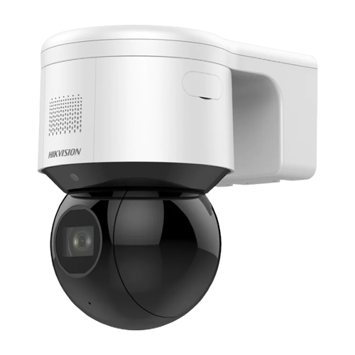 Camera Wi-Fi PTZ IP 4MP Hikvision DarkFighter DS-2DE3A404IWG-E-W, zoom optic 4x, IR 50 m, audio, PoE