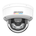 Camera IP dome 6MP Hikvision DS-2CD1167G2H-LIU, lentila 2.8 mm, IR si lumina alba 30 m, microfon