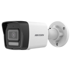 Camera IP bullet 4MP Hikvision DS-2CD1043G2-LIU, lentila 2.8 mm, IR si lumina alba 30 m, microfon