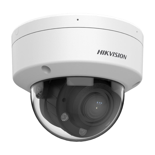 Camera IP dome 4MP Hikvision DS-2CD1743G2-LIZU, varifocala 2.8-12 mm, IR si lumina alba 30 m