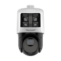 Camera dubla IP Hikvision DS-2SE4C425MWG-E26F0, panoramica 6MP 180 grade + PTZ 4MP zoom 25x, IP66