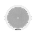 Difuzor analog de tavan Hikvision DS-QAE0206G1-V, 6 W, linie 100V, 90 Hz - 20 kHz, decupaj 148 mm