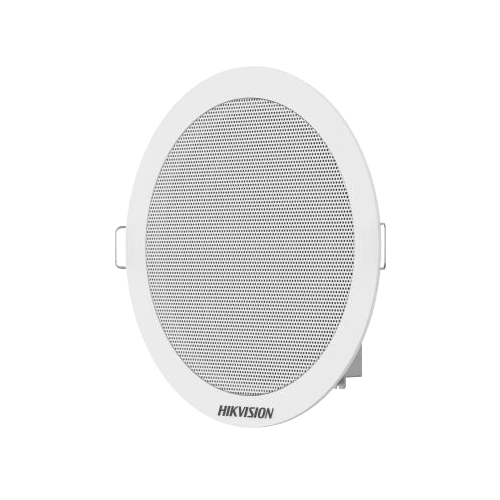 Difuzor analog de tavan Hikvision DS-QAE0206G1-V, 6 W, linie 100V, 90 Hz - 20 kHz, decupaj 148 mm