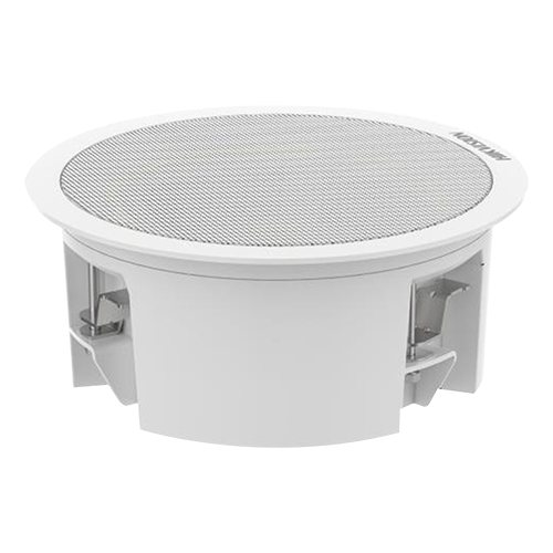 Difuzor IP master de tavan Hikvision DS-QAZ1206G1-BE, 6 W, PoE, Bluetooth, memorie 4 GB, 2 alarme