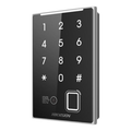 Cititor control acces Hikvision DS-K1109DKFB-QR cu card Mifare, amprenta, cod QR si tastatura, IP65