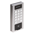 Terminal control acces si interfon Hikvision DS-K1T502DBFWX, amprenta, card, PIN, Wi-Fi, Bluetooth