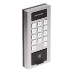 Terminal control acces si interfon Hikvision DS-K1T502DBFWX, amprenta, card, PIN, Wi-Fi, Bluetooth