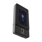 Terminal control acces Hikvision DS-K1T342MFWX-E1, recunoastere faciala, amprenta, Mifare, PoE, 4.3