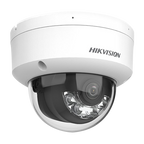 Camera IP dome 4MP Hikvision DS-2CD1143G2-LIU, lentila 2.8 mm, IR si lumina alba 30 m, microfon