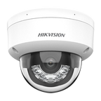 Camera IP dome 4MP Hikvision DS-2CD1143G2-LIU, lentila 2.8 mm, IR si lumina alba 30 m, microfon