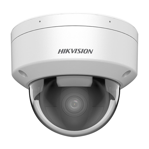 Camera IP dome 4MP Hikvision AcuSense DS-2CD2146G2H-ISU, lentila 2.8 mm, IR 30 m, microfon