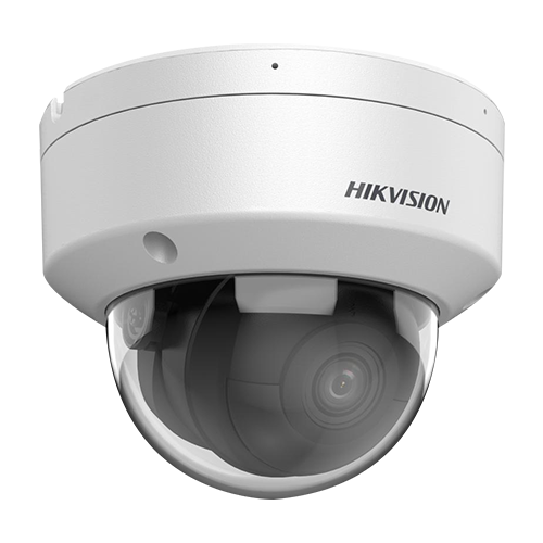 Camera IP dome 4MP Hikvision AcuSense DS-2CD2146G2H-ISU, lentila 2.8 mm, IR 30 m, microfon