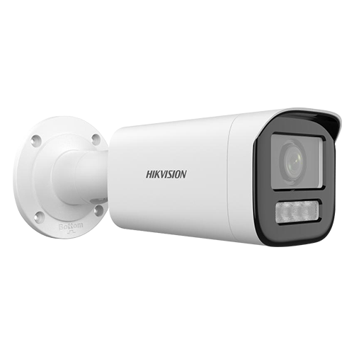 Camera IP bullet 4MP Hikvision DS-2CD1643G2-LIZU, varifocala 2.8-12 mm, IR si lumina alba 50 m