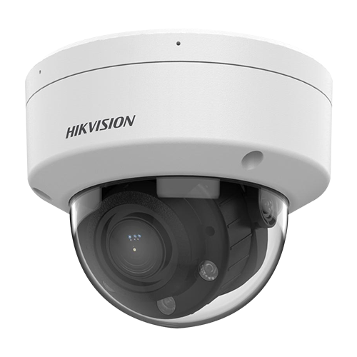 Camera IP dome 2MP Hikvision DS-2CD1723G2-LIZU, varifocala 2.8-12 mm, IR si lumina alba 30 m